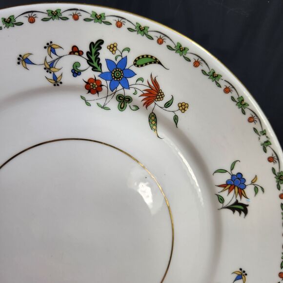 Shelley China Trio Chelsea Pattern # 11399 Lunch Plate Tea Cup Saucer Set AS IS - Picture 3 of 10